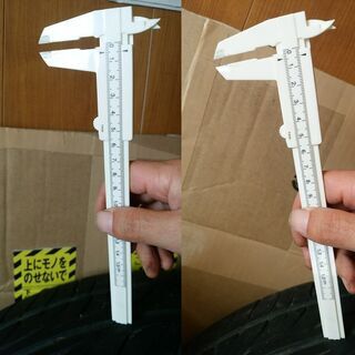 手渡し 残溝有り タイヤ 2本 廃タイヤ DUNLOP LE MANS LM703 205/55R16 91V 205-55-16 ヒビ割れ 処分 遊び用？ ダンロップの画像