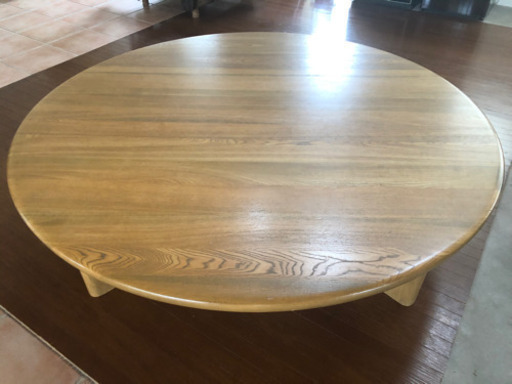 カリモク　karimoku 丸テーブル　直径　約150cm ！