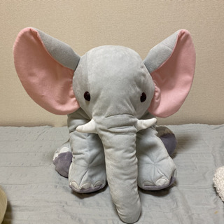 くったりゾウさん 50cm AMUFUN ぬいぐるみ