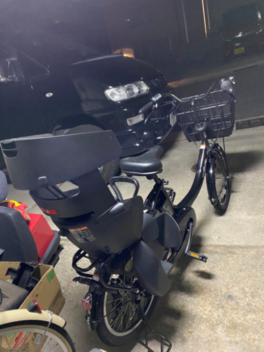 電動自転車チャイルドシート付きイオン限定カラー