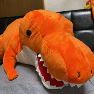 ティラノサウルス ねそべり 80cm ぬいぐるみ AMUFUN
