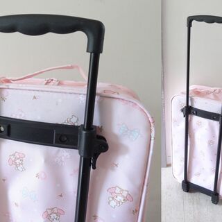 USED【sanrio】マイメロディ 折りたたみ キャリーバッグ 旅行バッグ スーツケース風 サンリオ の画像