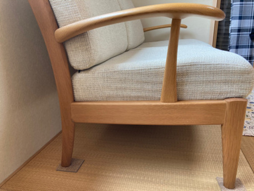 ダブルソファ　飛騨家具(取り引き終了)