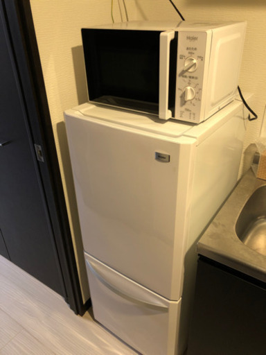 冷蔵庫と電子レンジ