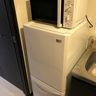 冷蔵庫と電子レンジ