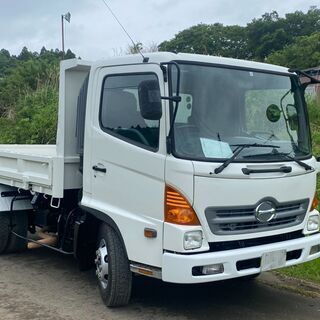 日野　レンジャー　3転ダンプ　片面自動上開き　最大積載量　350...