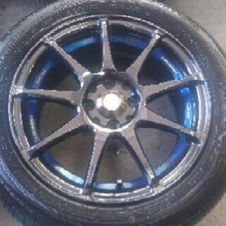 ウェッズ スポーツ WEDS SPORTS SA-70 メッキカラー 4本 PCD100 6.5J ＋45 4H の画像