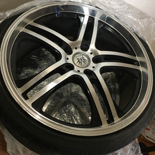 値下げ！レアマイスター  19インチ タイヤホイール セットの画像