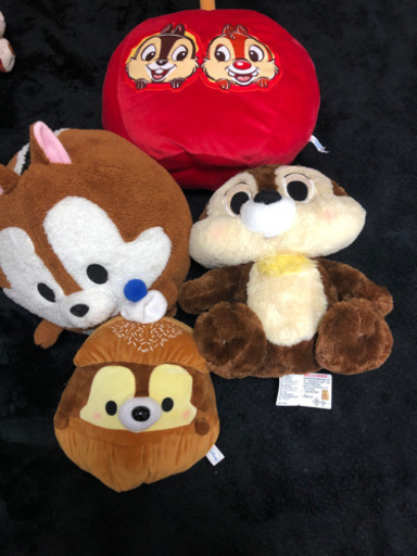 チップandデール ぬいぐるみ 4セット