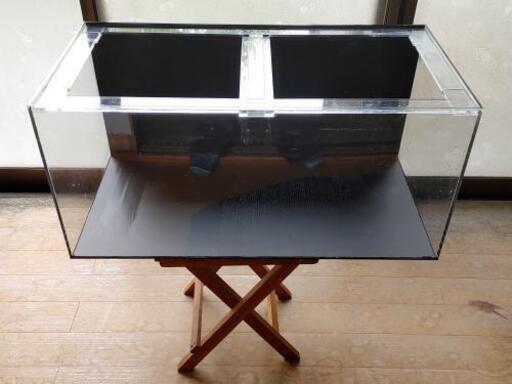 中古アクリル水槽セット 75cm幅