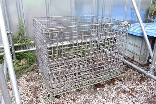 【メッシュパレット】金網製容器★千葉市内直接引き取り可
