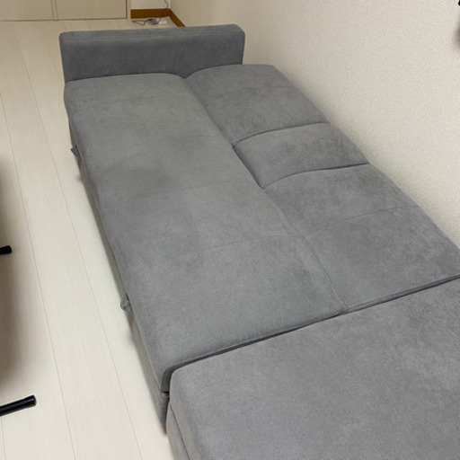 【超美品】3人掛け ソファーベッド 収納ソファー 