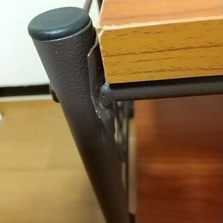 テレビ台￥1000 TV stand アイアン２段ラックの画像