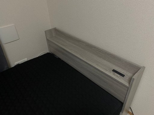 【超美品】収納ベッド セミダブル マットレス付き