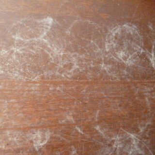 反り、汚れありの天板のみの画像