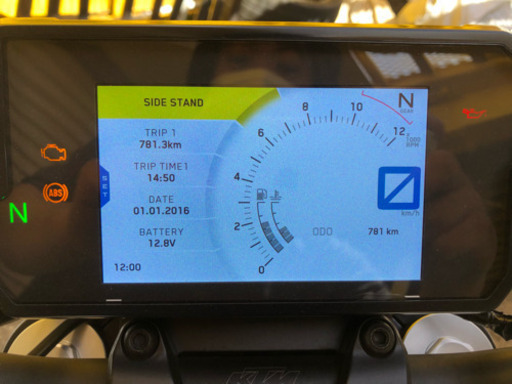 売却済み　有難う御座いました　KTM DUKE125（デューク125）　2019年車！　781ｋｍ！　程度良好♪