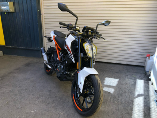 売却済み　有難う御座いました　KTM DUKE125（デューク125）　2019年車！　781ｋｍ！　程度良好♪