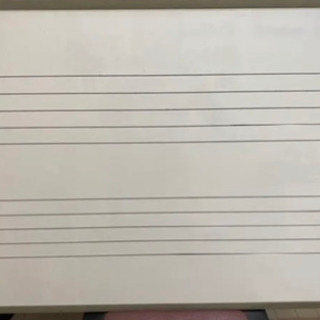 ニチガク　五線ホワイトボード　90×60㎜