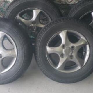 軽トラ用12インチホイール&タイヤセット　中古