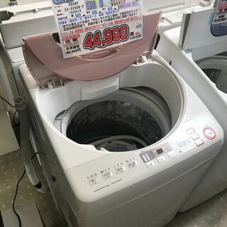 【愛品館千葉店】　SHARP　シャープ　ES-GV80R　8.0kg　全自動洗濯機　2016年製　【愛千142】