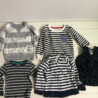 【値下げ‼️】子供服 上着 5点SET 95.100センチの画像