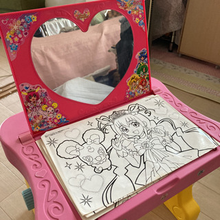 プリキュア　らくがきんちょ&ミラーテーブル♪＋ぬりえ付き‼︎の画像
