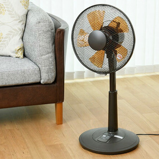 扇風機 30cm リビング扇風機 風量3段階 リモコン 切りタイ...