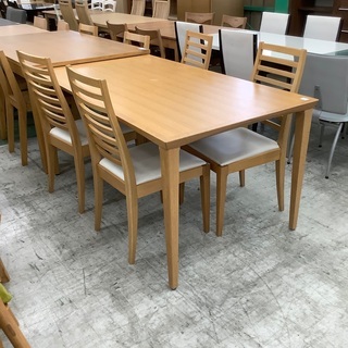 家具ならトレファク吉川店！！　秋田木工　ダイニング５点セット
