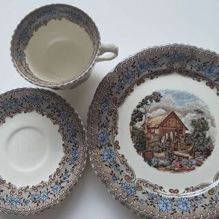 未使用 スペイン製コーヒーカップトリオセット 1500円の画像