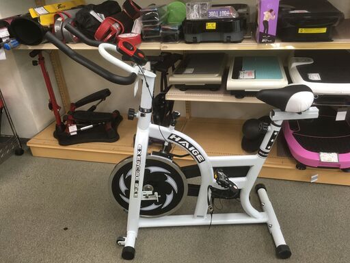 【スピンバイク】エアロフィットネス HG-YX-5006A：ホワイト