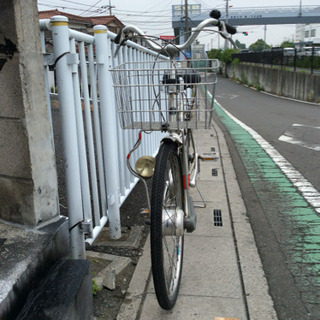 【 中古自転車】24インチ  (シルバーメタリック) 内装3速  