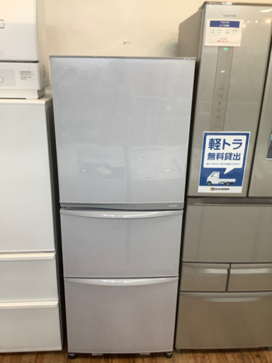 3ドア冷蔵庫 TOSHIBA(東芝) 2013年 340L