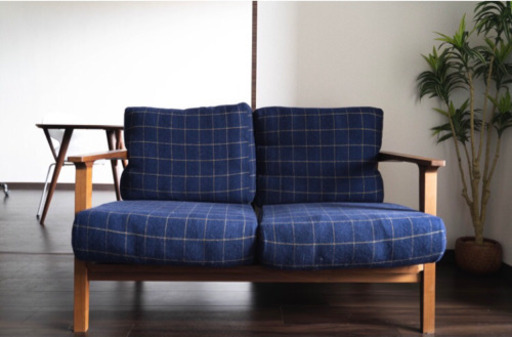 高級家具店購入 2人掛けソファ