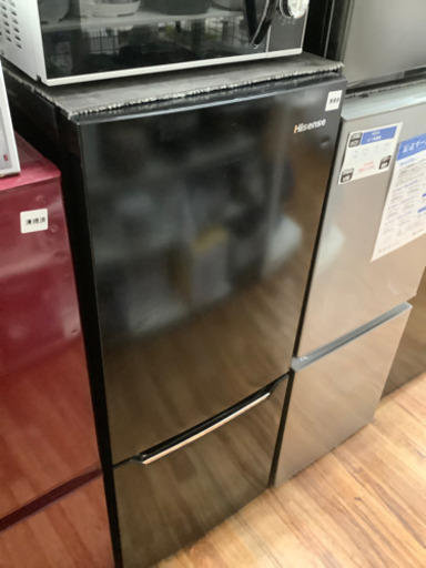 2ドア冷蔵庫　Hisense 2019年製　150L
