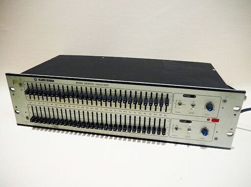 【苫小牧バナナ】KLARKTEKNIK/クラークテクニック 1/3オクターブ デュアルチャンネル グラフィック イコライザー DN360♪