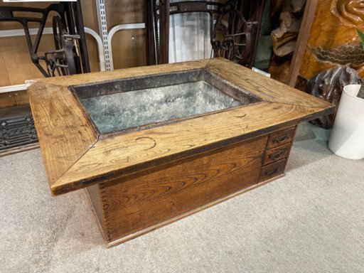 長火鉢　年代物