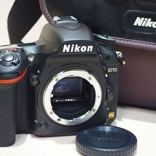 【苫小牧バナナ】Nikon/ニコン デジタル 一眼レフカメラ D750 ボディ 中古 動作OK 付属あり キャリーケース付き♪ 苫小牧バナナ】Nikon/ニコン デジタル 一眼レフカメラ D750