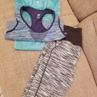 差し上げます◆H&M　スポーツウエア3点セット　サイズM◆