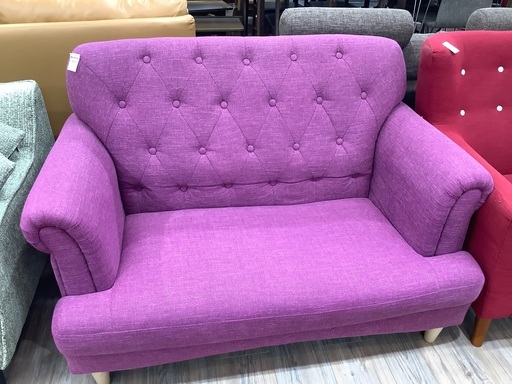 キュートパープルカラーのソファー入荷しました。【トレファク愛知蟹江】