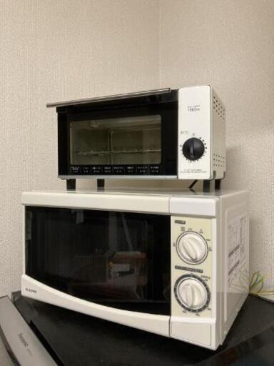 電子レンジとトースター