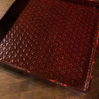 籃胎漆器（らんたいしっき）膳10人前