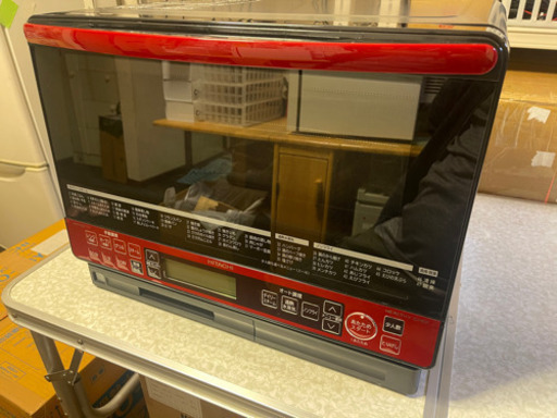 極美品 日立 スチームオーブンレンジ ヘルシーシェフ　３１Ｌ　MRO-NS8