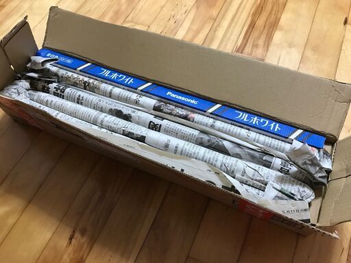 【ほぼ新品】パナソニック 直管蛍光灯20形 10本セット
