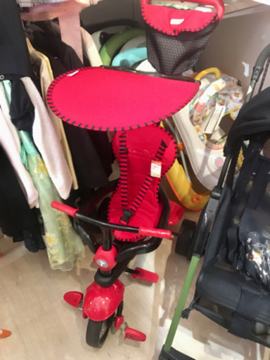 ■店頭引取限定■ほぼ未使用☆smarTrike 三輪車　レッド♫
