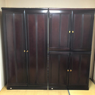 タンス四棹　取りに来てくれる方に0円で差し上げます。