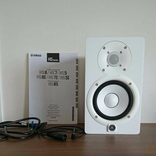 ヤマハ スピーカー ホワイト HS5W　(1本)　※変換ケーブル付