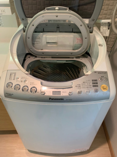 【再】Panasonic 電気洗濯乾燥機　8kg