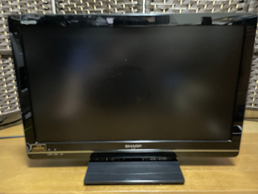薄型24型液晶テレビ　sharp aquos lc-24k7