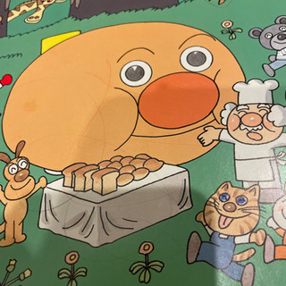 アンパンマン　ワイド版　アンパンマン紙芝居　2つセット　1ページ落書きありの画像