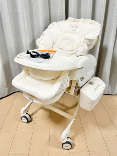 美品 コンビ ホワイトレーベル フェアレット オートスウィング EX ハイロー ③